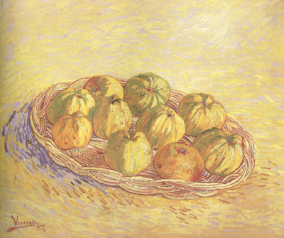 Vincent Van Gogh Still life wtih Basket of Apples (nn04)